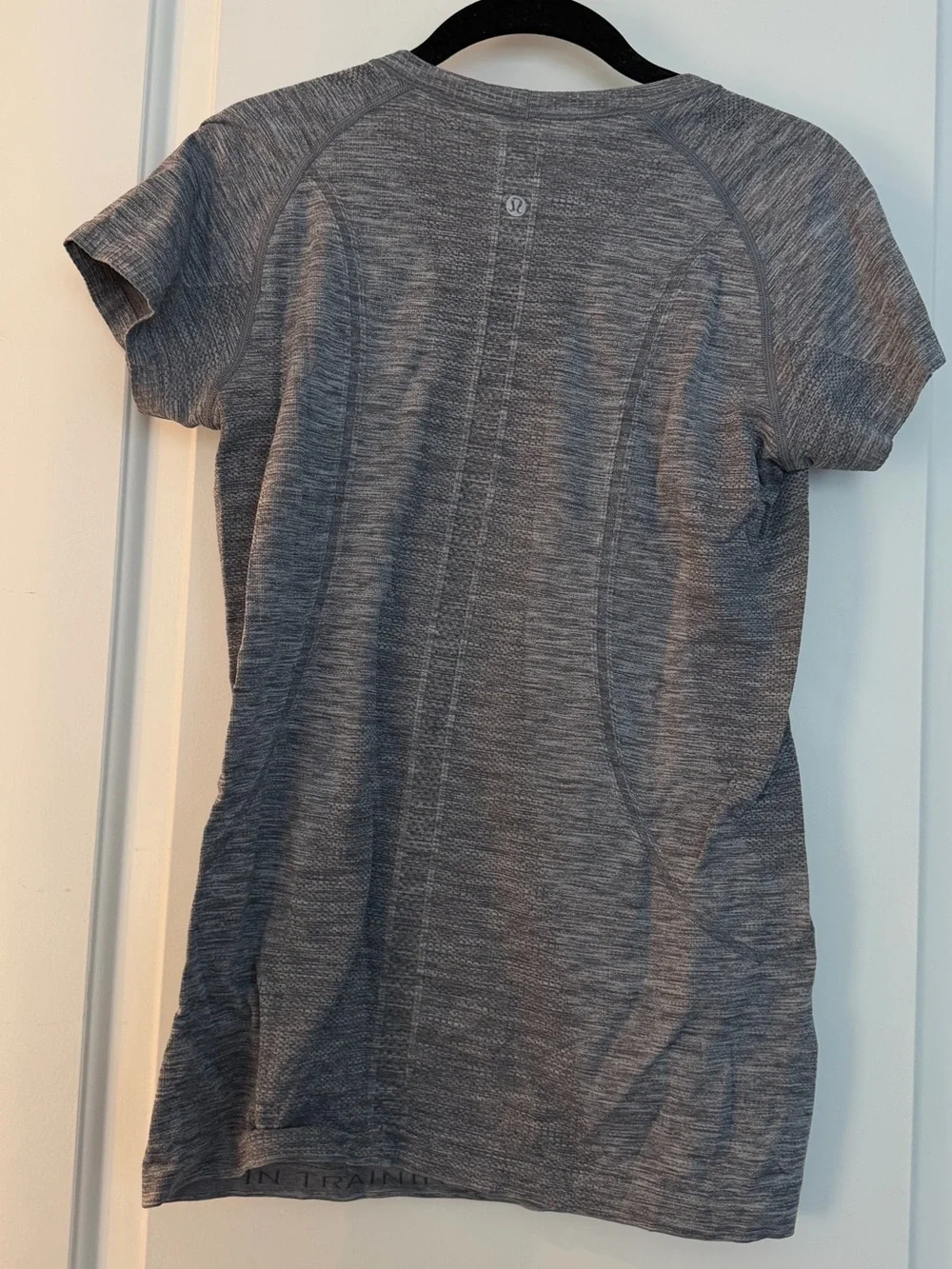 lululemon short sleeve swiftly tech crew in grey
